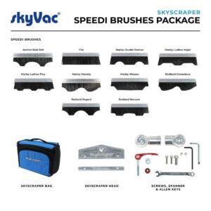 KIT SKYSCRAPER® BROSSE SPEEDI + TÊTE SIMPLE